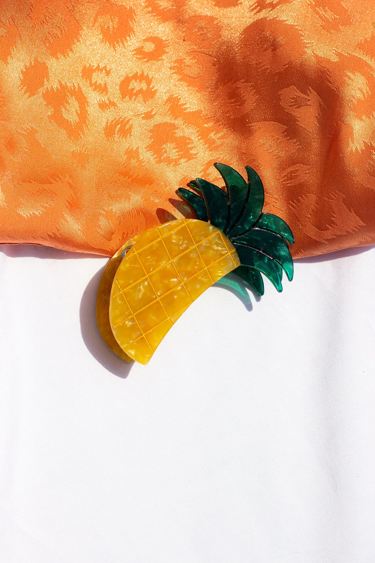 Pineapple Fruit Claw Hair Clip