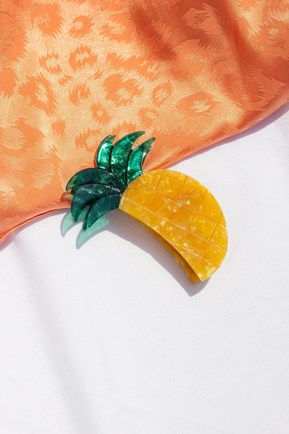 Pineapple Fruit Claw Hair Clip