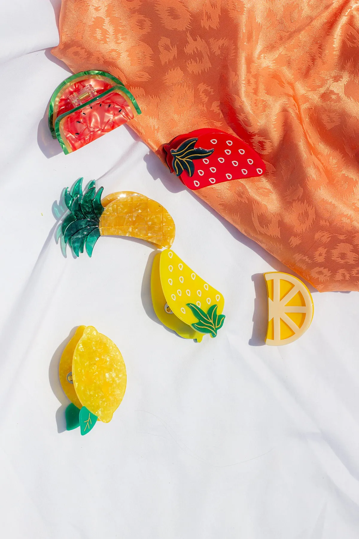 Pineapple Fruit Claw Hair Clip
