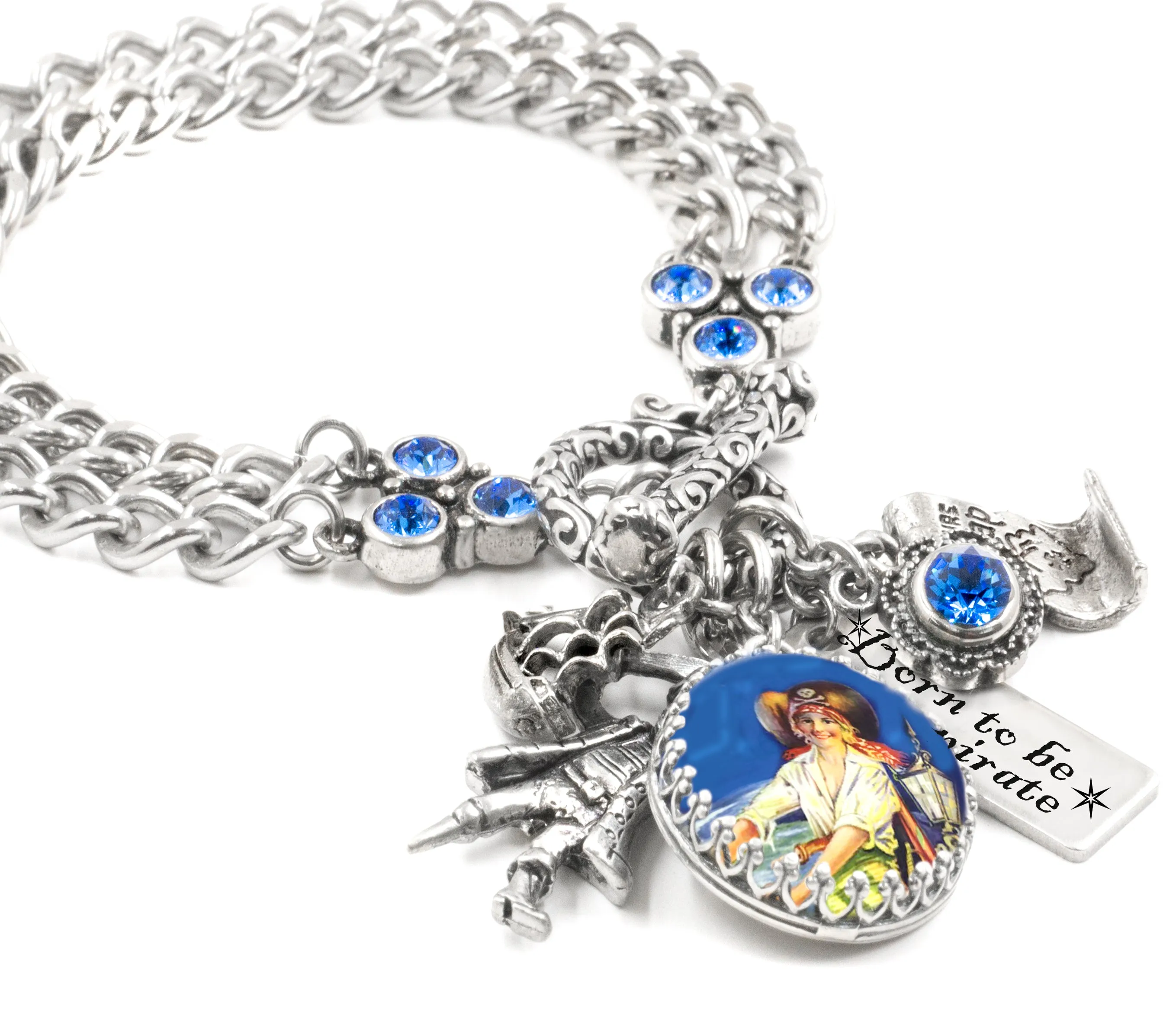 Pirate Charm Bracelet
