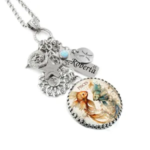 Pisces Horoscope Necklace