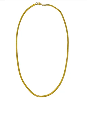 Plain Snakeskin Necklace