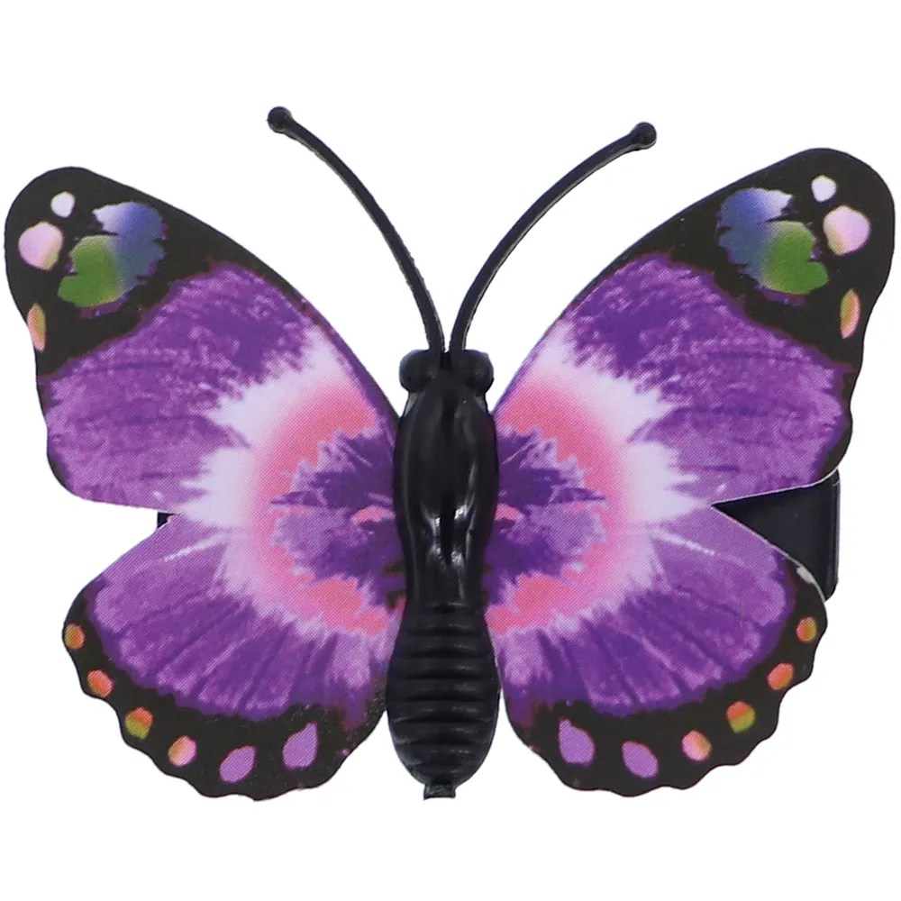 Purple Butterfly Hair Clip