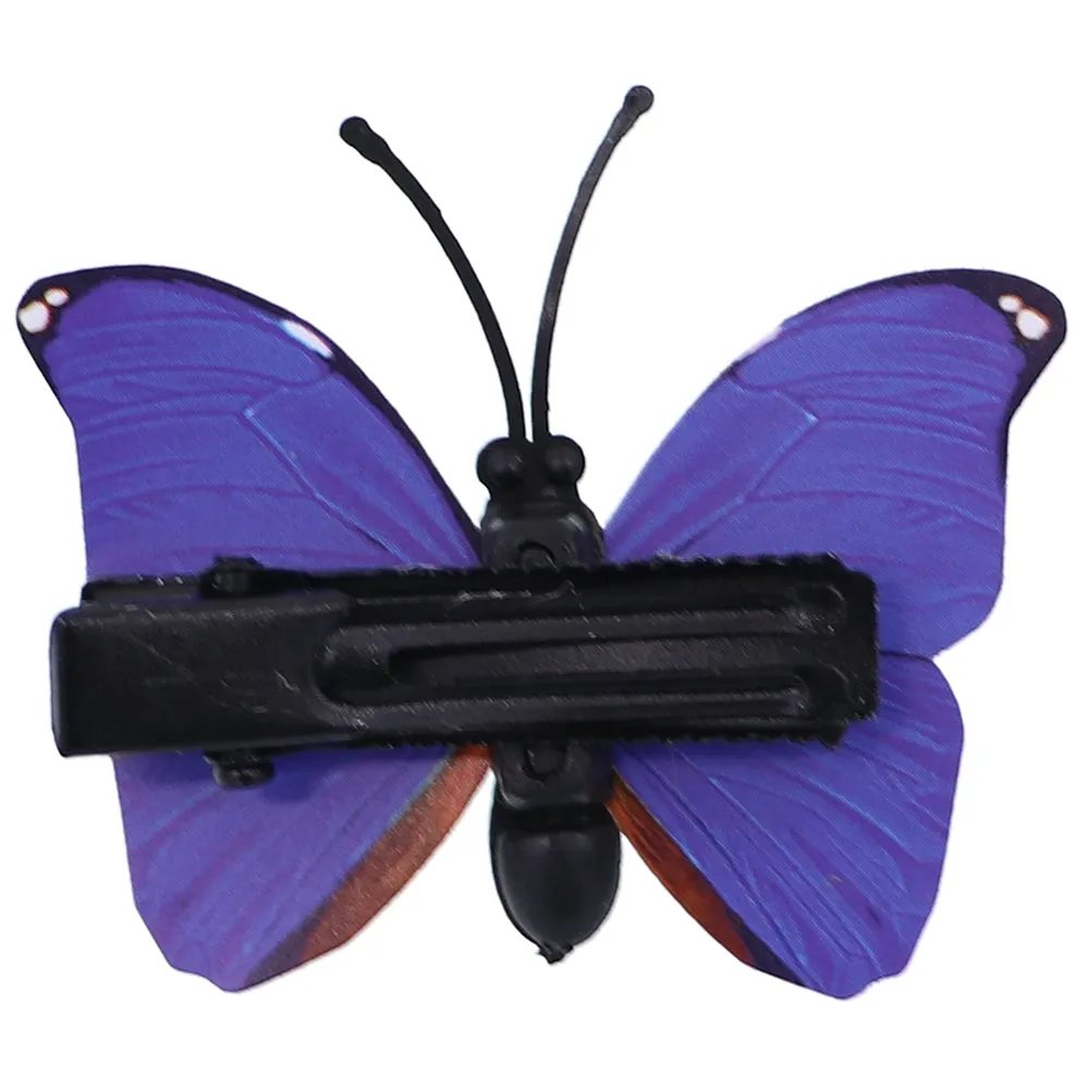 Purple Butterfly Hair Clip