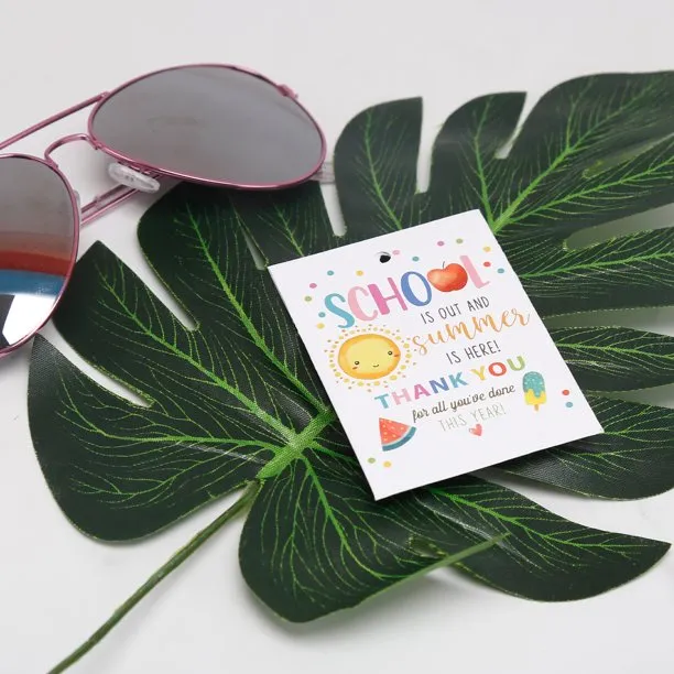 "Hello Summer" Wine Tumbler and Sunglasses