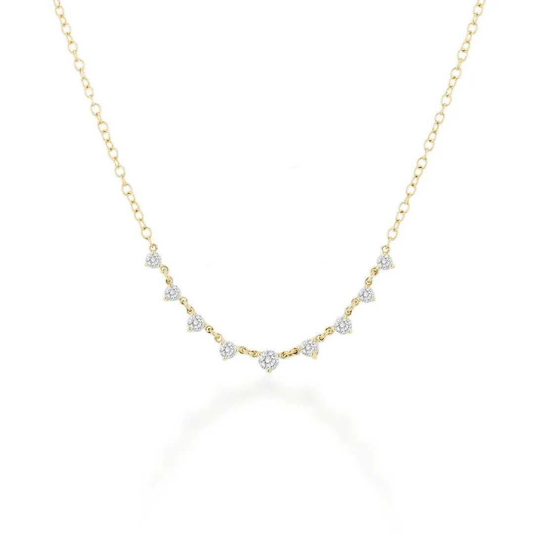 Rachel Reid Graduating Diamond Layering Necklace