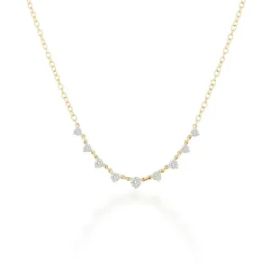 Rachel Reid Graduating Diamond Layering Necklace