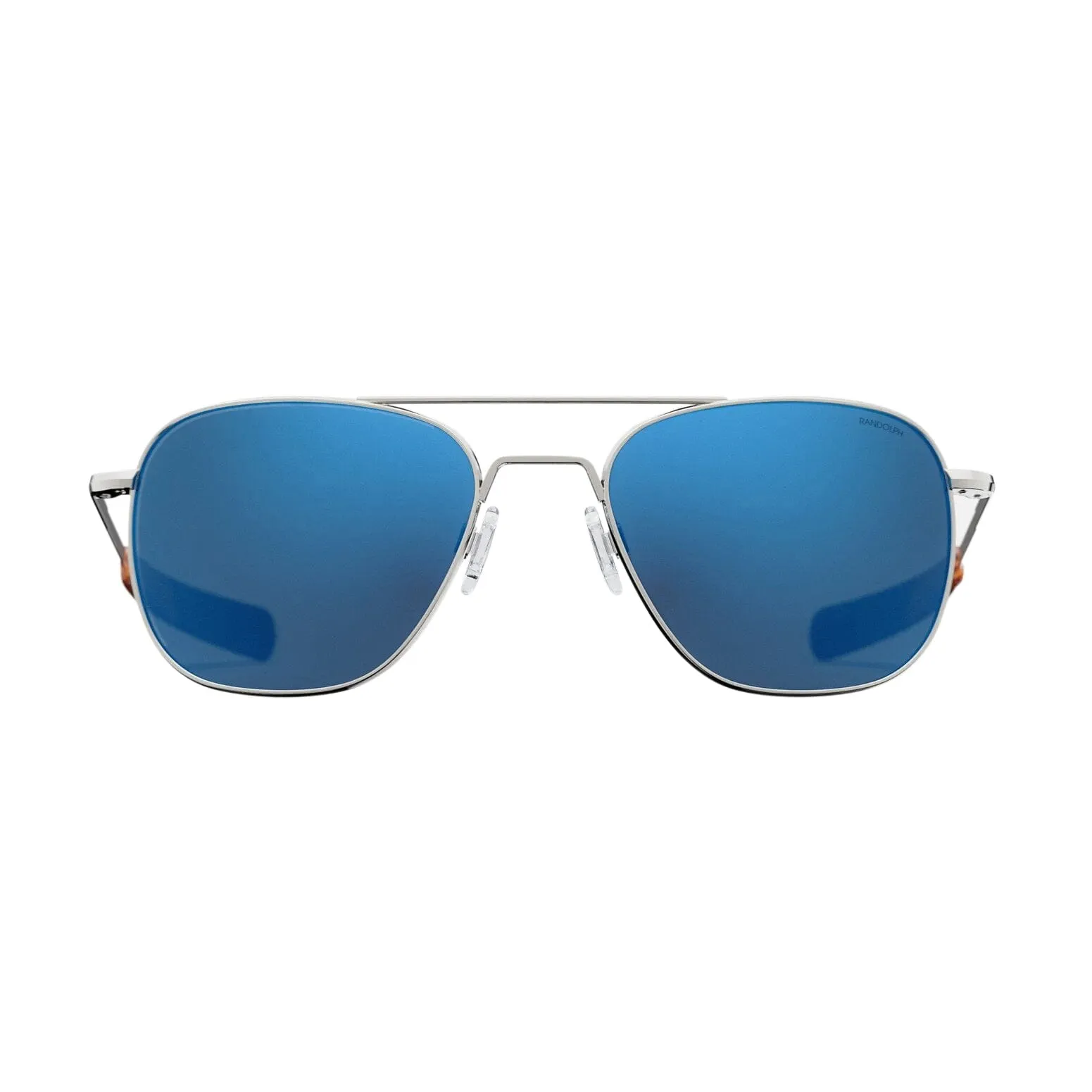 Randolph Aviator Gunmetal Bayonet Nautical Blue / Cabin Oak Skyforce Nylon Non-Polarized Atlantic Blue