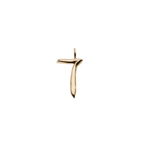 Raw Numeral 7 - Gold