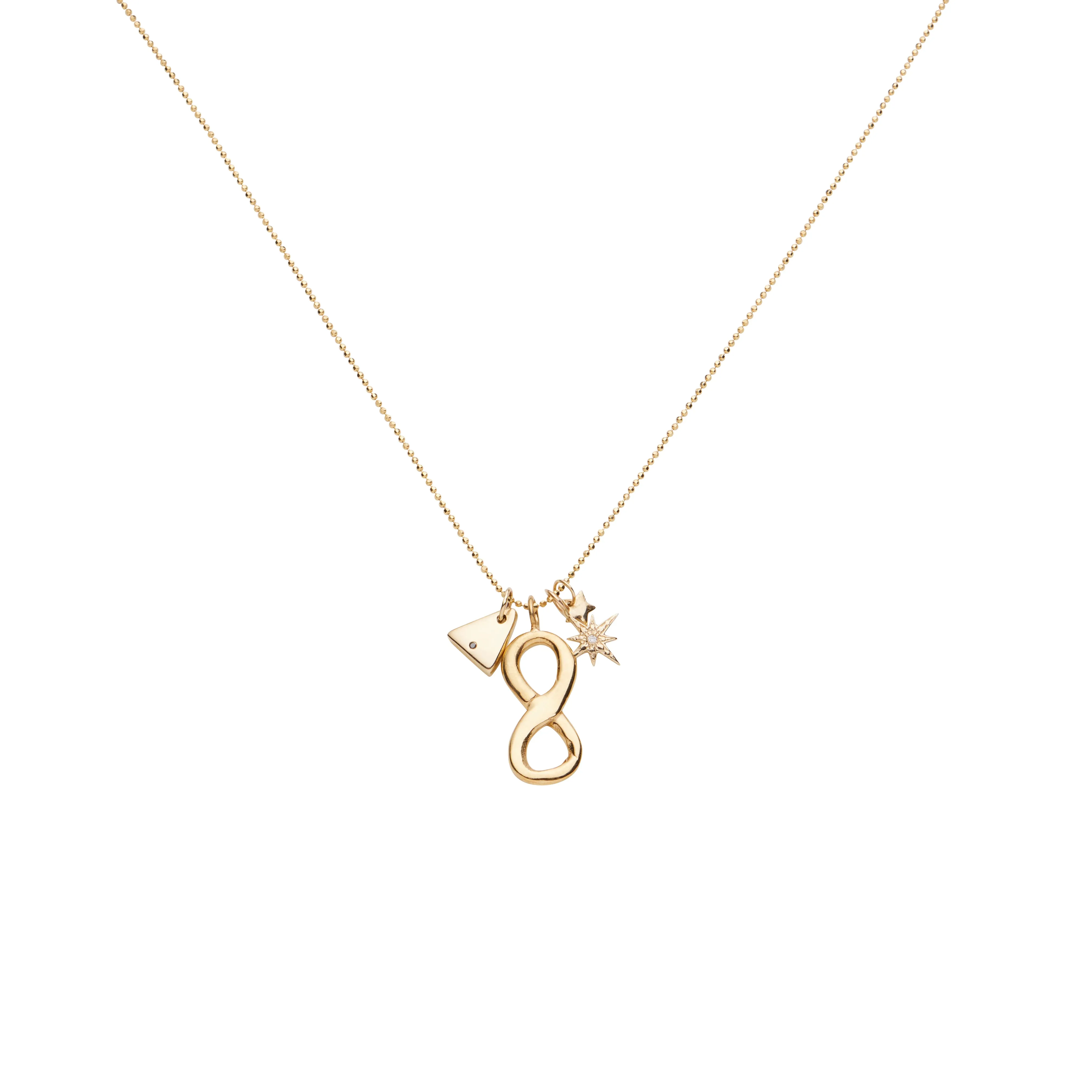 Raw Numeral 8 - Gold