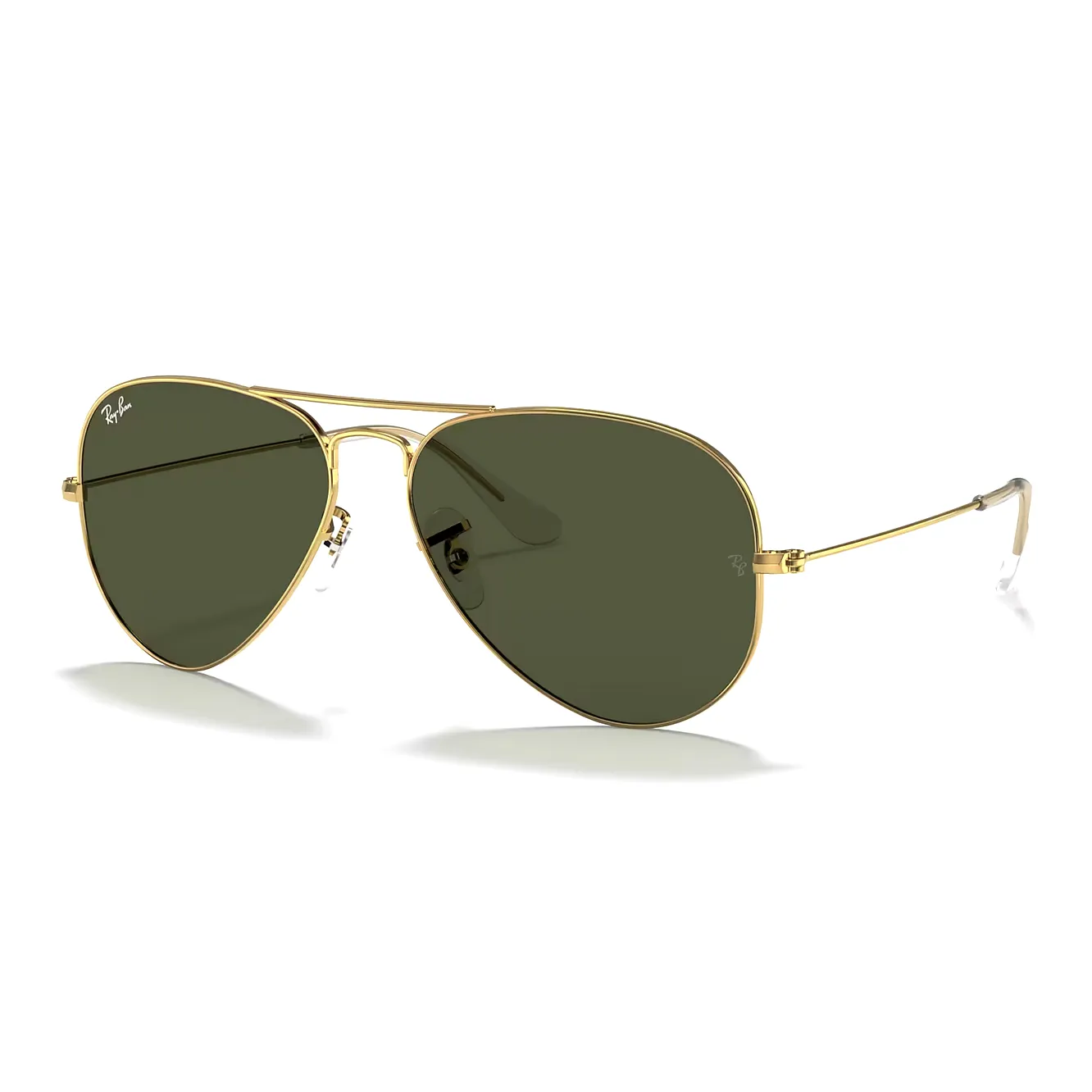 RAY BAN NEW AVIATOR LARGE RB3025 METAL ARISTA GREEN