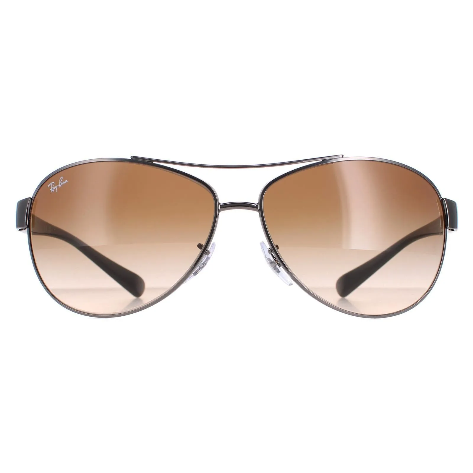 Ray-Ban Sunglasses 3386 004/13 Gunmetal Brown Gradient 63mm