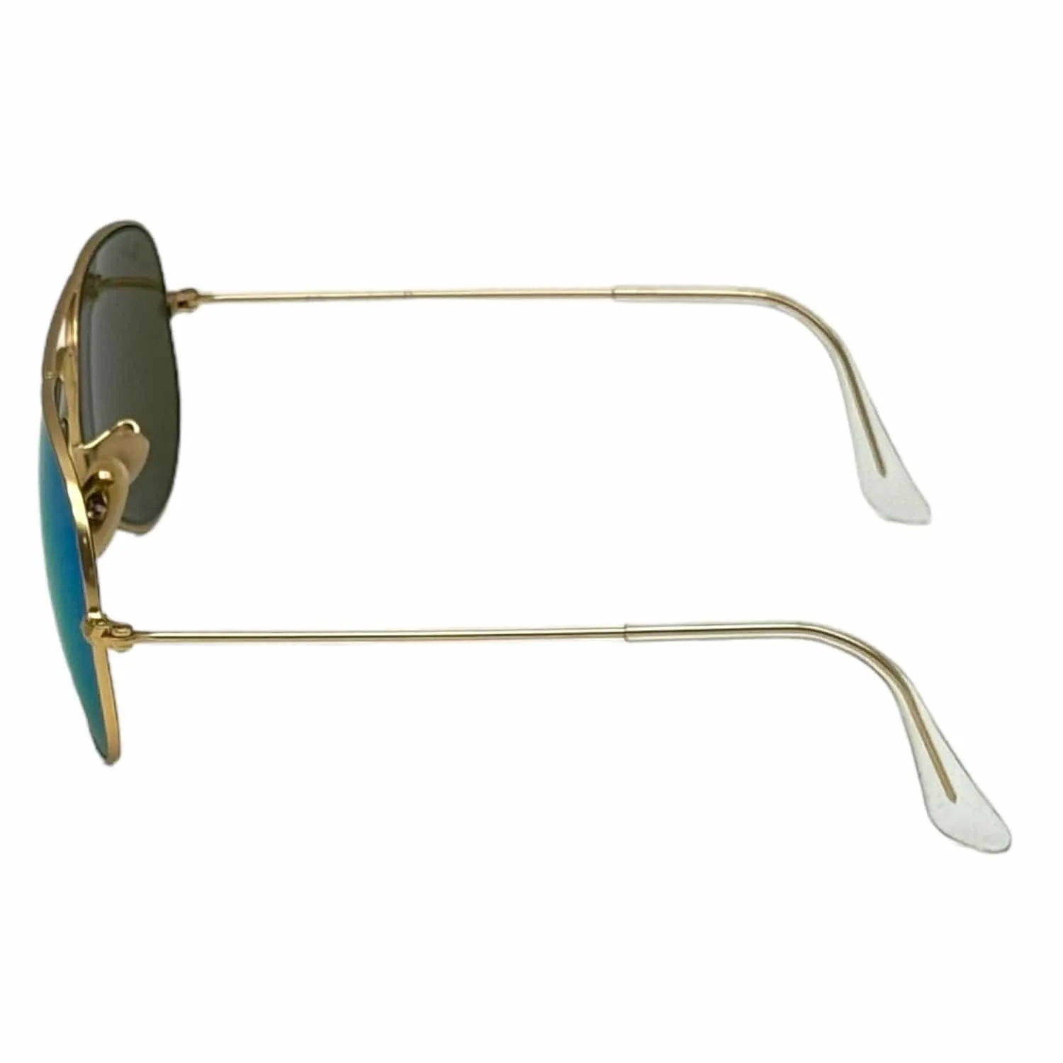 RAY-BAN Unisex Metal Aviator Sunglasses - Gold
