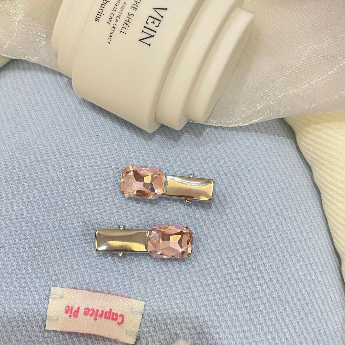 Rebel Rhinestone Hair Clips (Pack of 2)