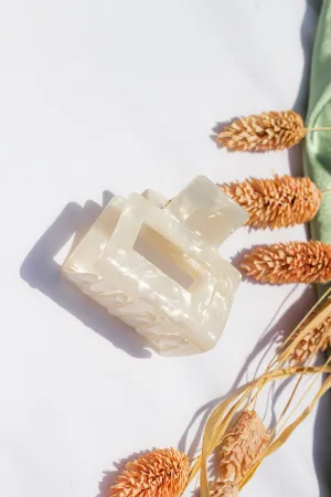 Rectangle Cut Out Classic Claw Hair Clip