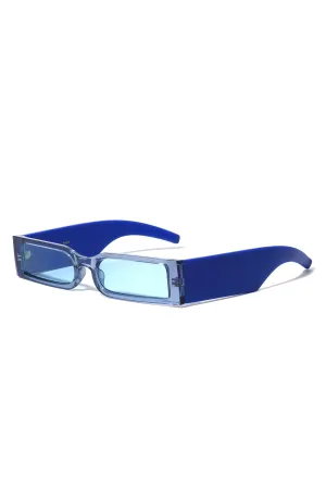 RECTANGLE RETRO FASHION ICONIC SUNGLASSES