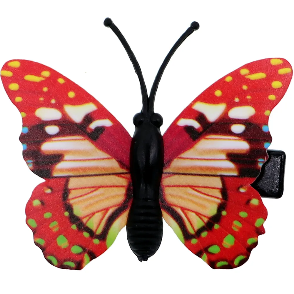 Red Butterfly Hair Clip