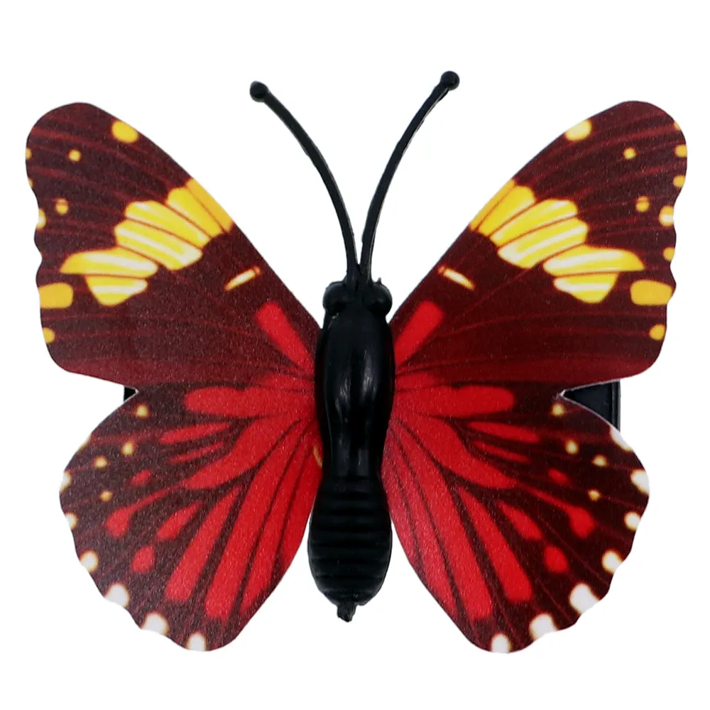Red Butterfly Hair Clip