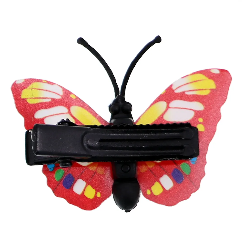 Red Butterfly Hair Clip