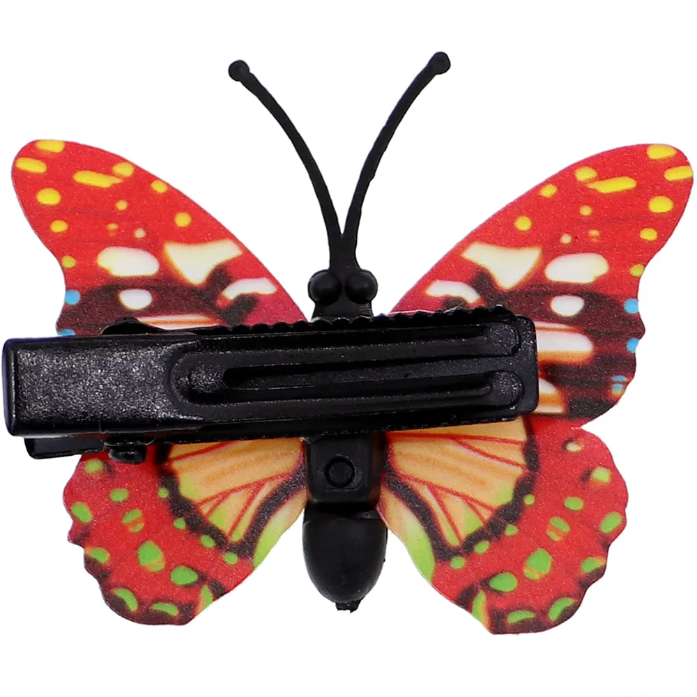 Red Butterfly Hair Clip
