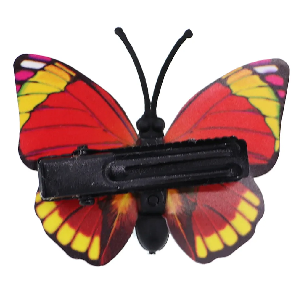 Red Butterfly Hair Clip