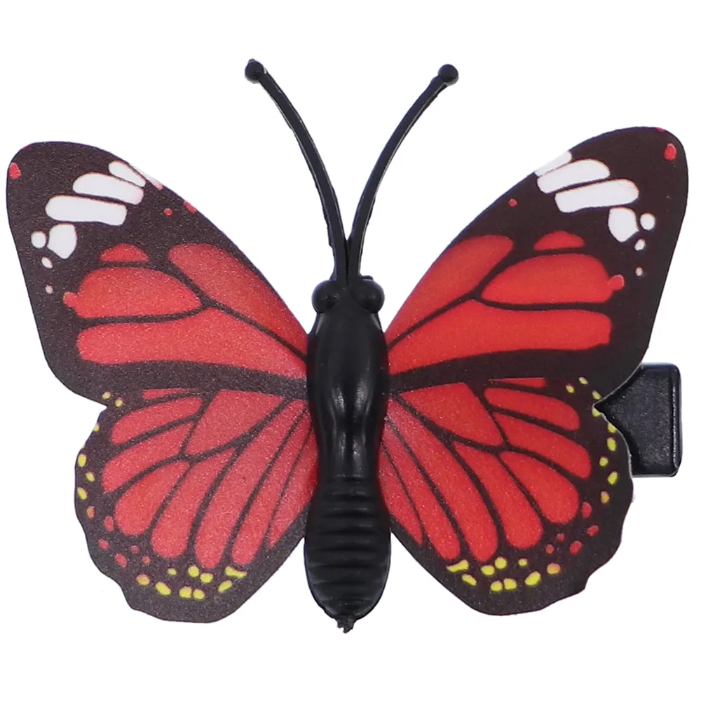 Red Butterfly Hair Clip