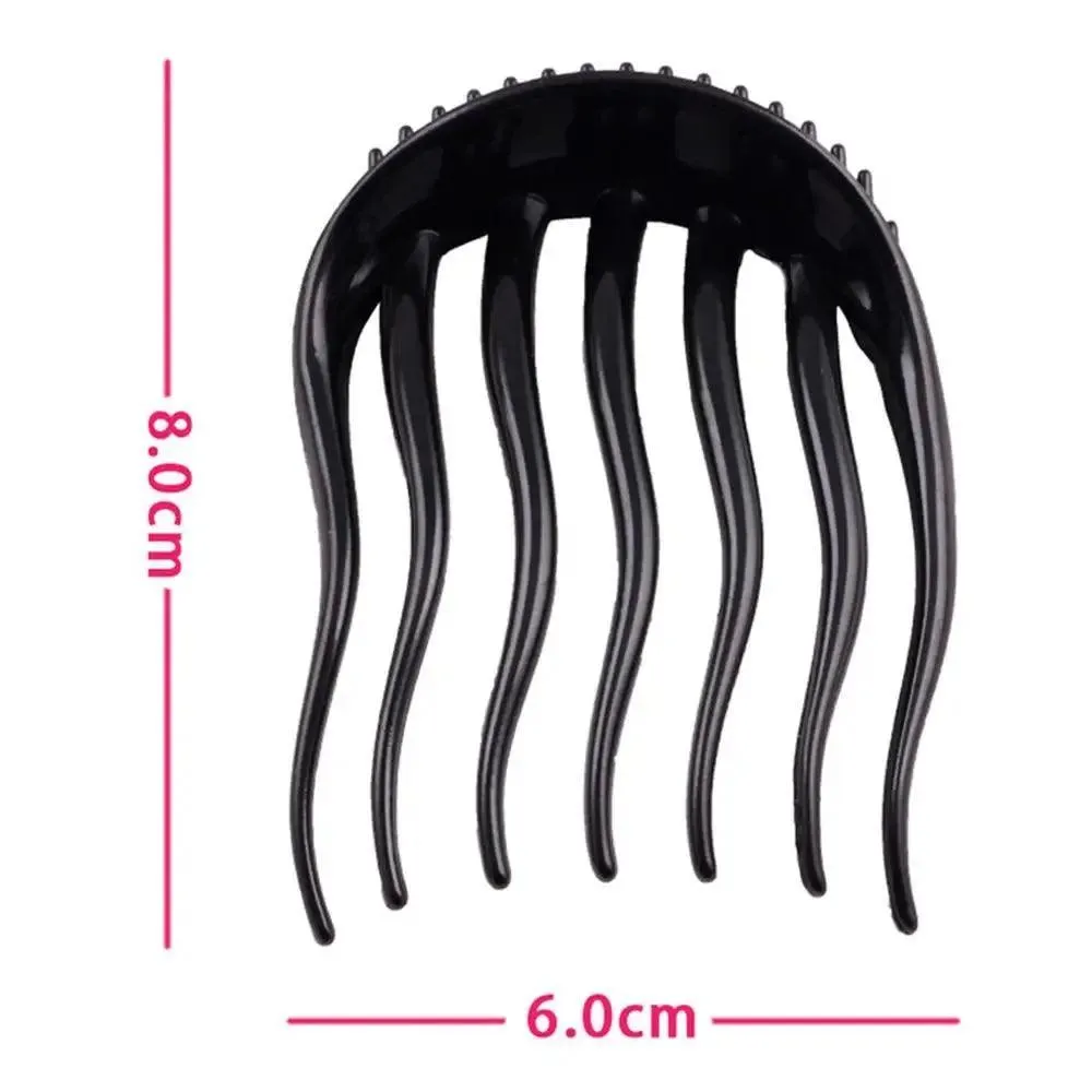 Retro  Ponytail Bump UP Hair Styling Insert Comb New Design Women Hair Styling Clip Base Hair Maker Braid Ponytail Hairstyle Beauty Tool