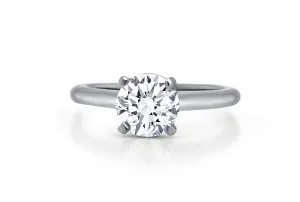 Ring Platinum GIA Solitaire Diamond 1.15 cts M VS1