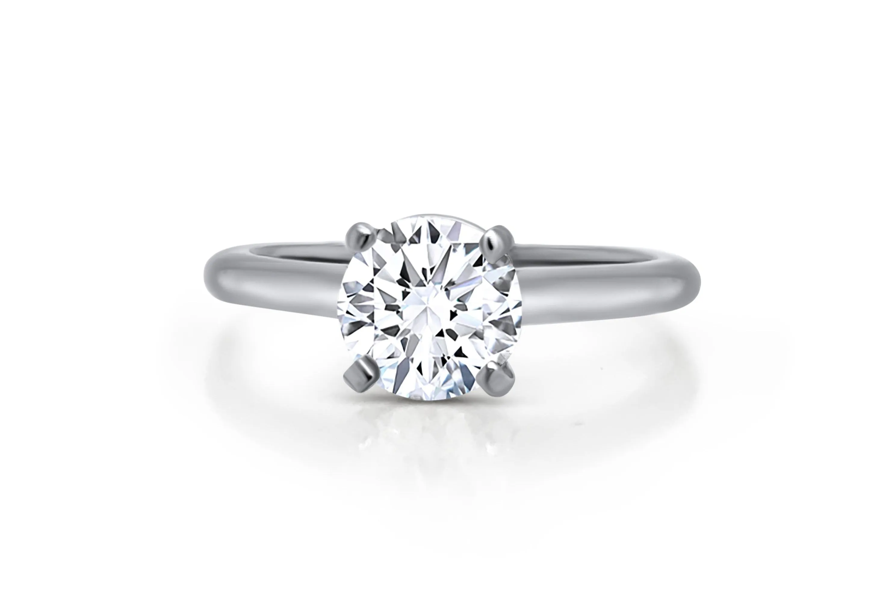 Ring Platinum GIA Solitaire Diamond 1.15 cts M VS1
