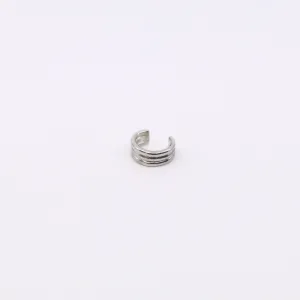 Riptide Ear Cuff Silver Small