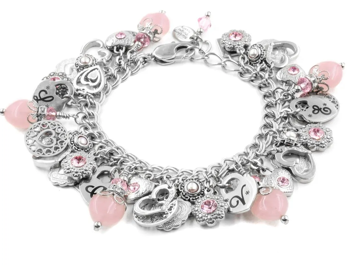 Romantic Rose Quartz Bracelet