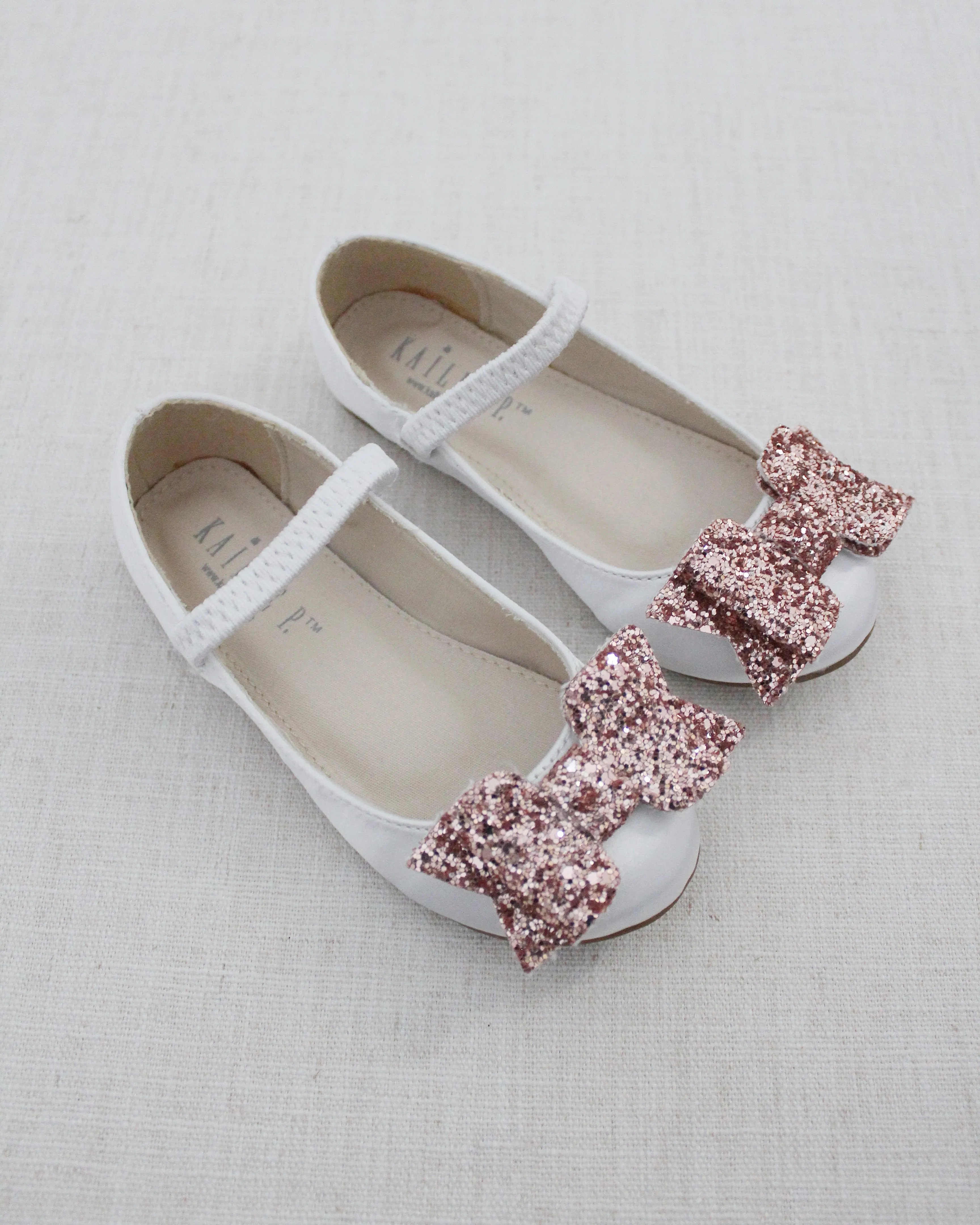 Rose Gold Rock Glitter Hair Clip or Shoe Clip