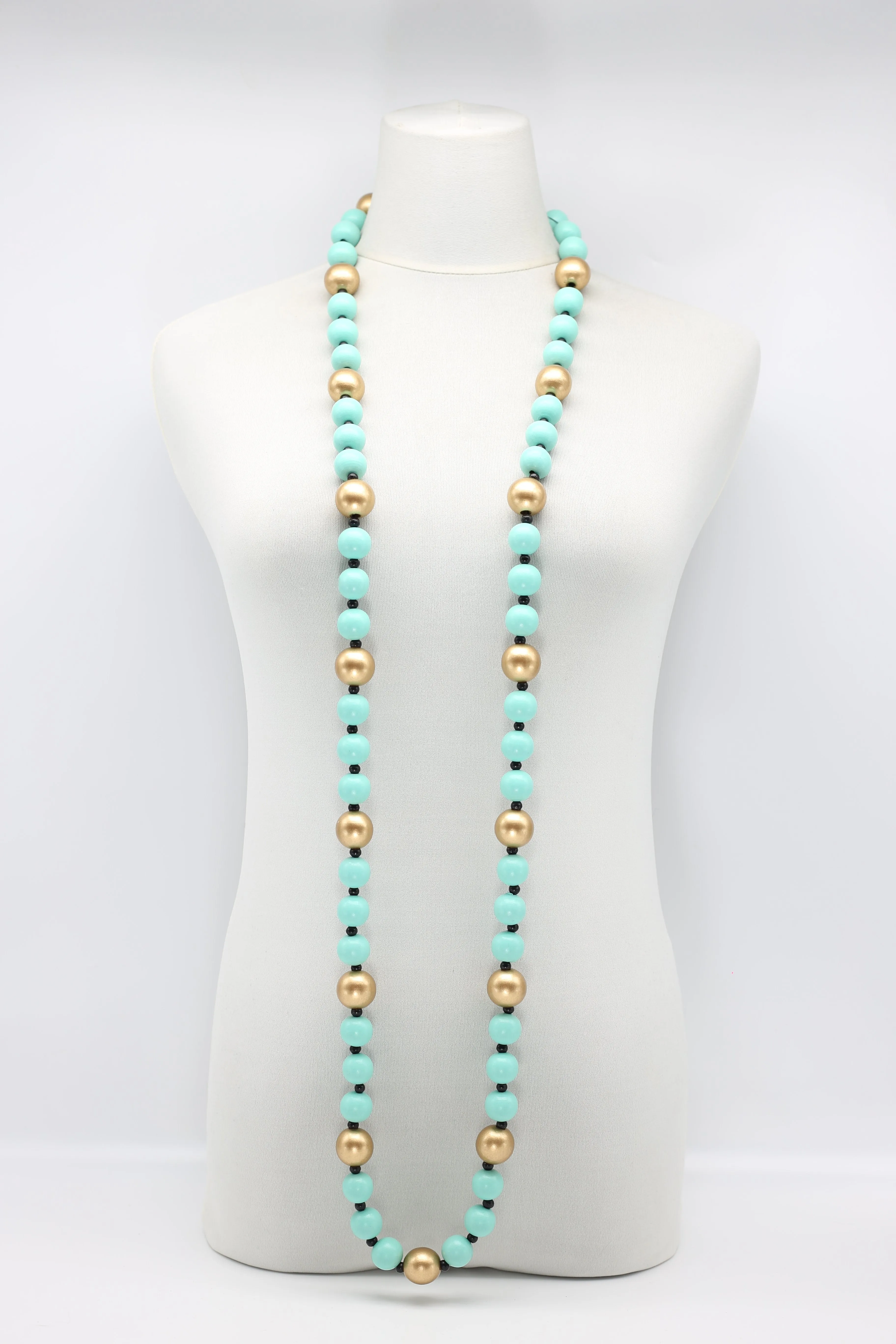 Round Beads Necklaces Set