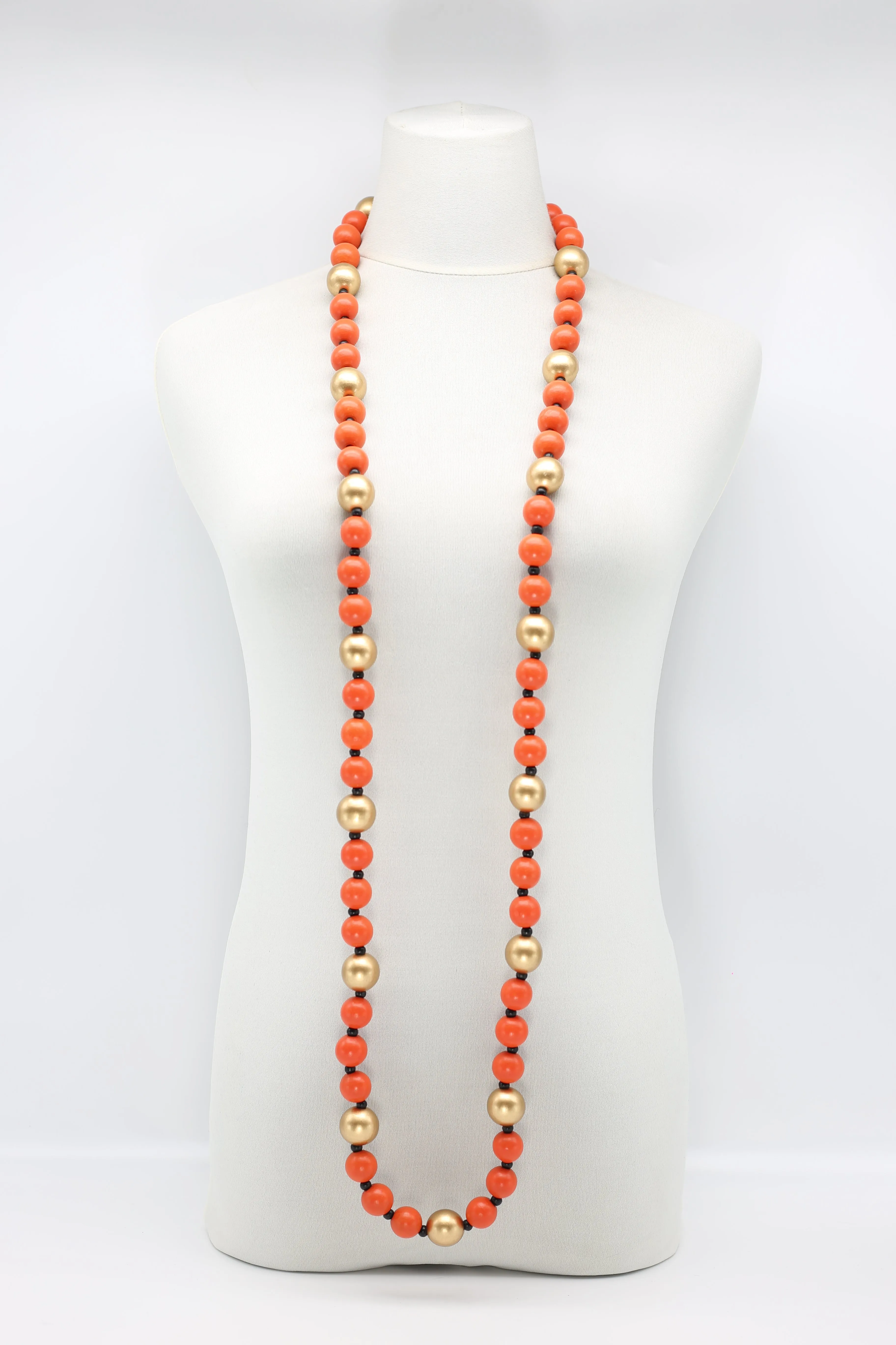 Round Beads Necklaces Set