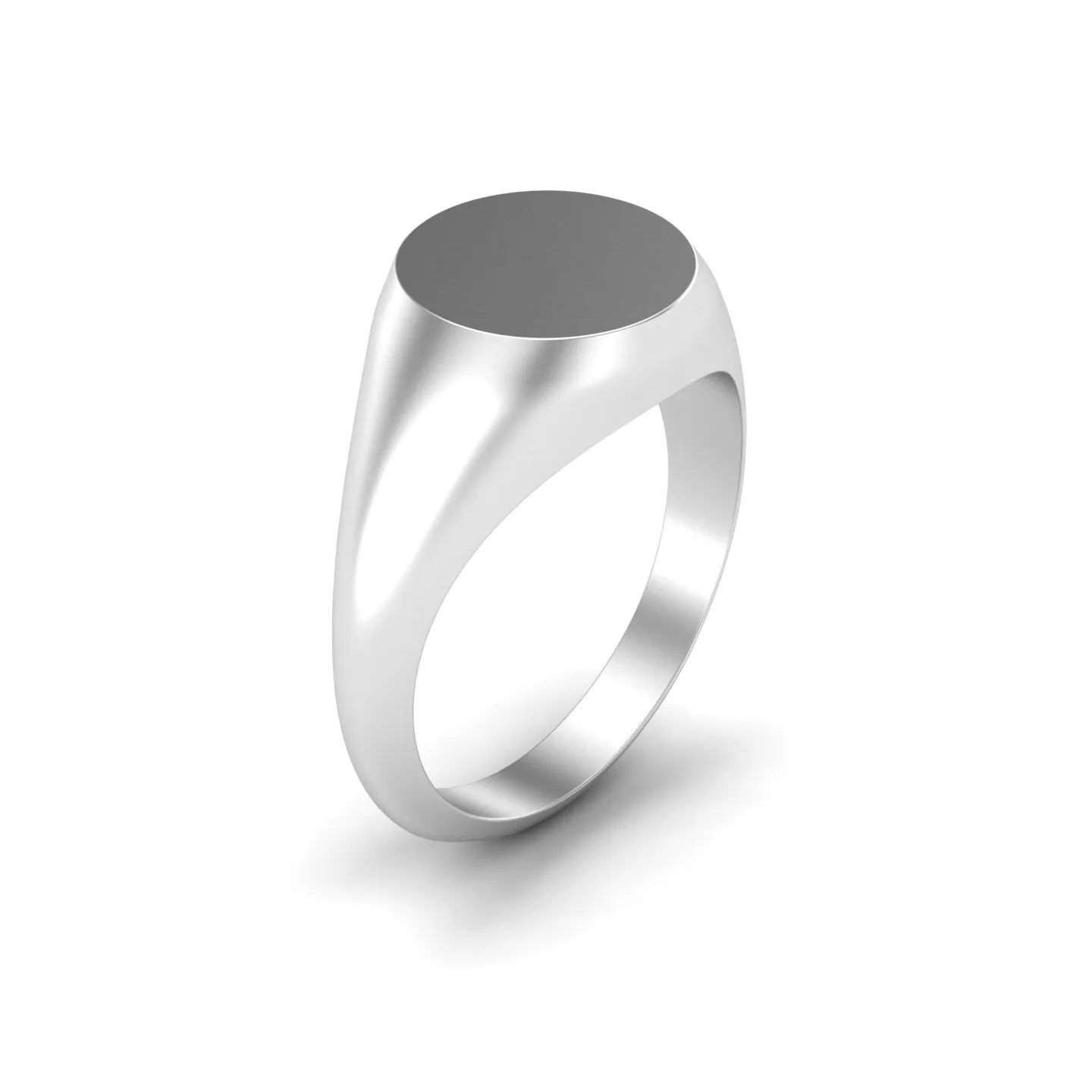 Round Signet Ring