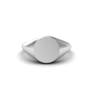 Round Signet Ring