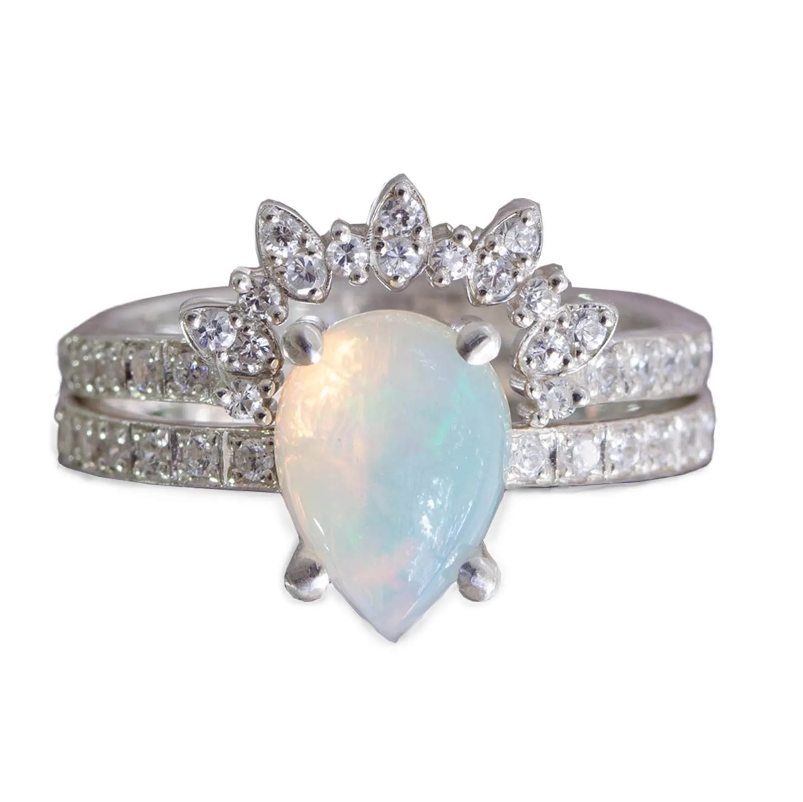 Ruth - Opal Wedding Set