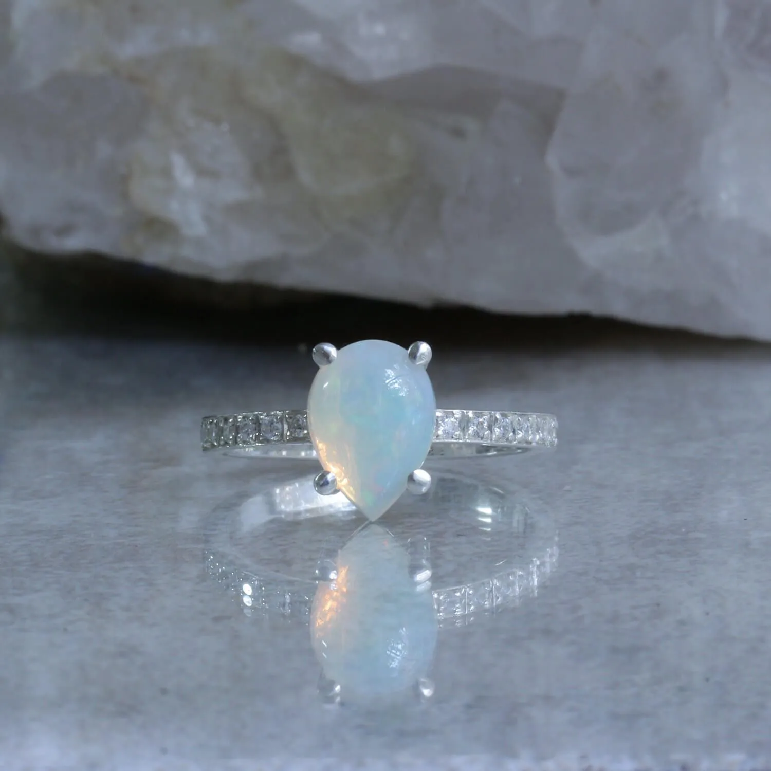Ruth - Opal Wedding Set