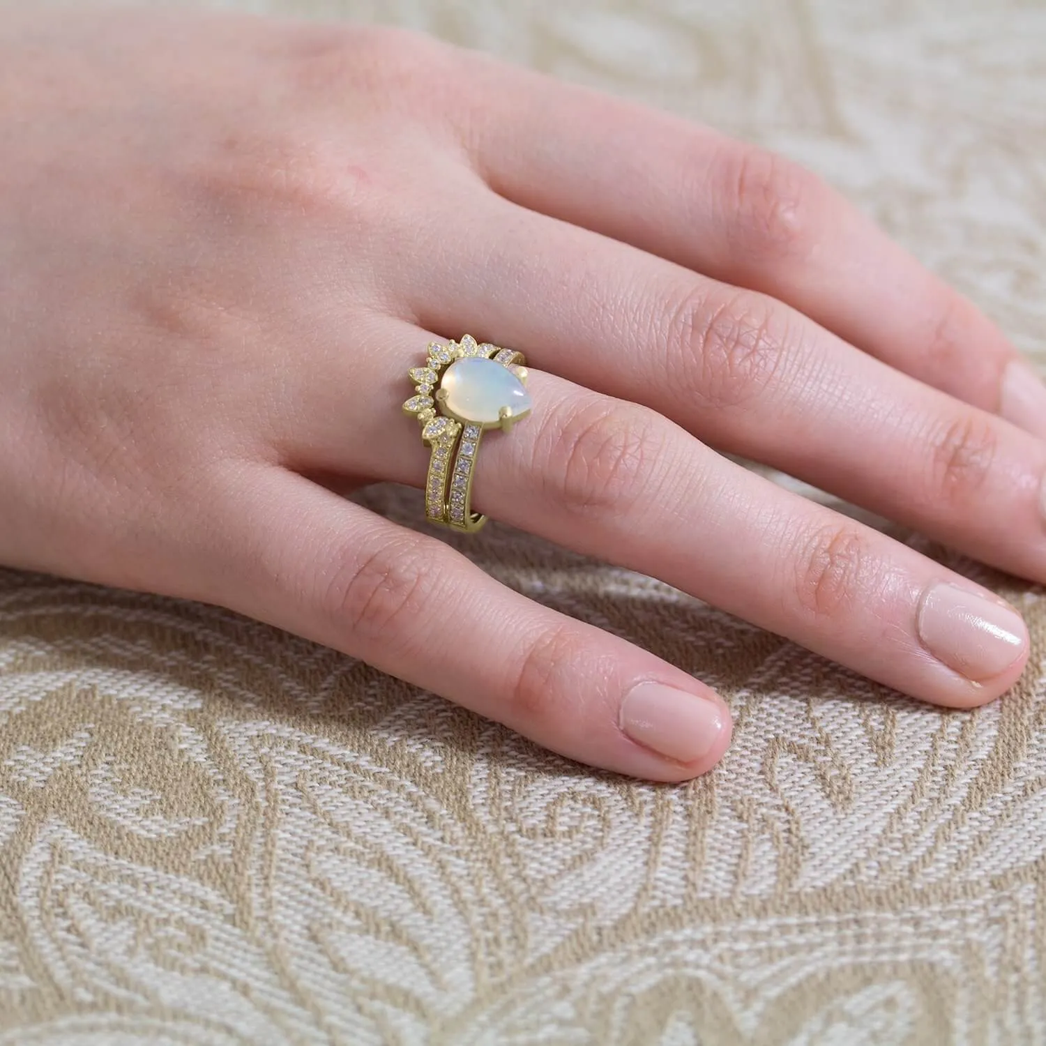 Ruth - Opal Wedding Set