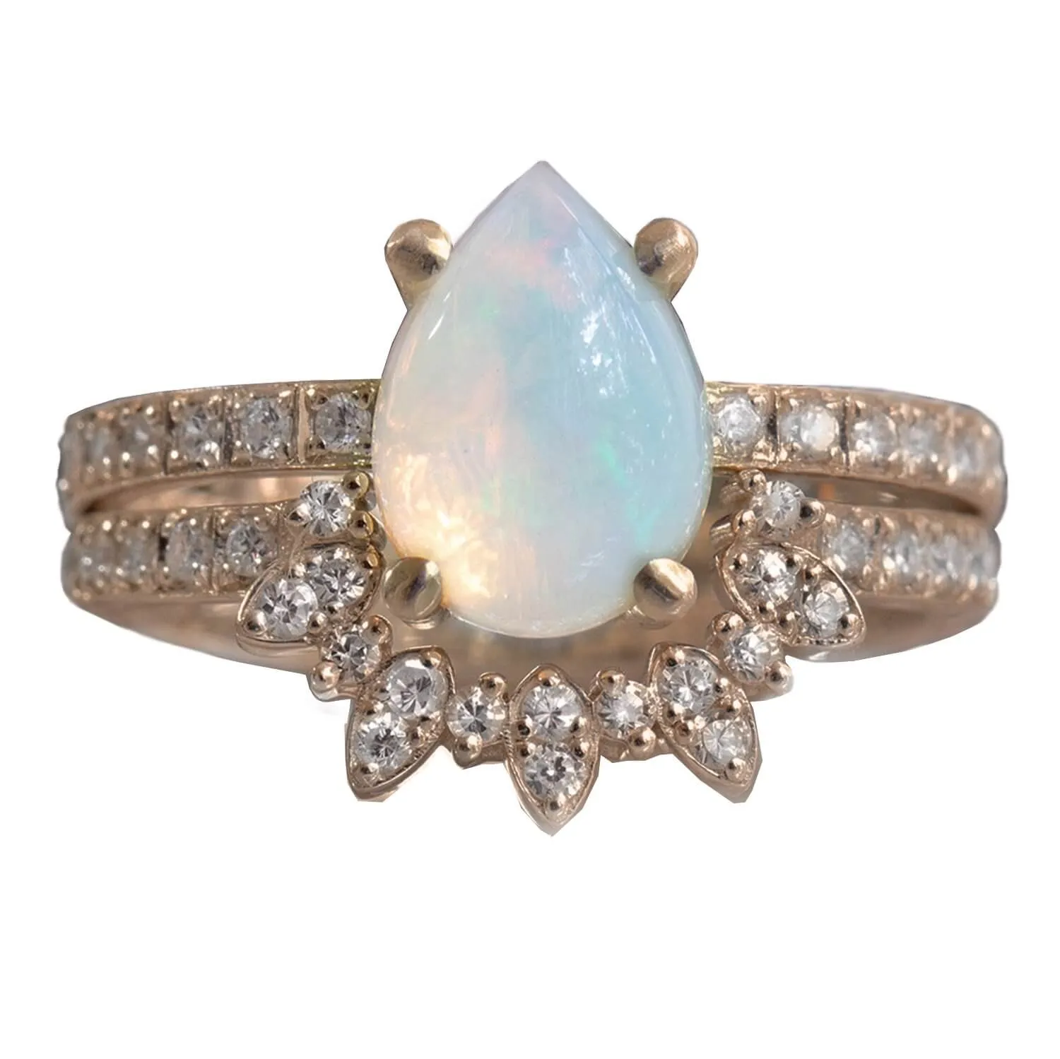 Ruth - Opal Wedding Set