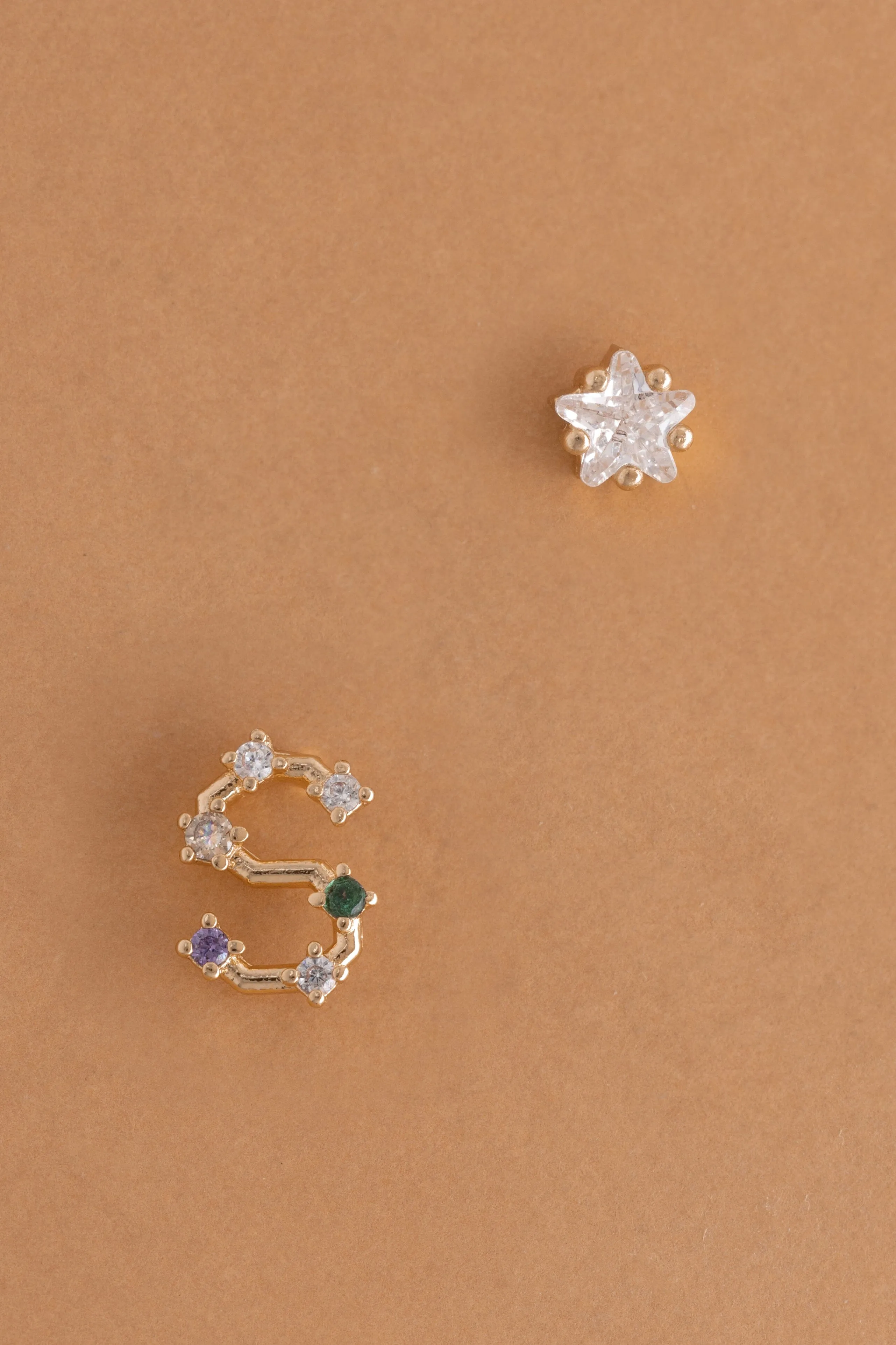 S Constellation Earrings