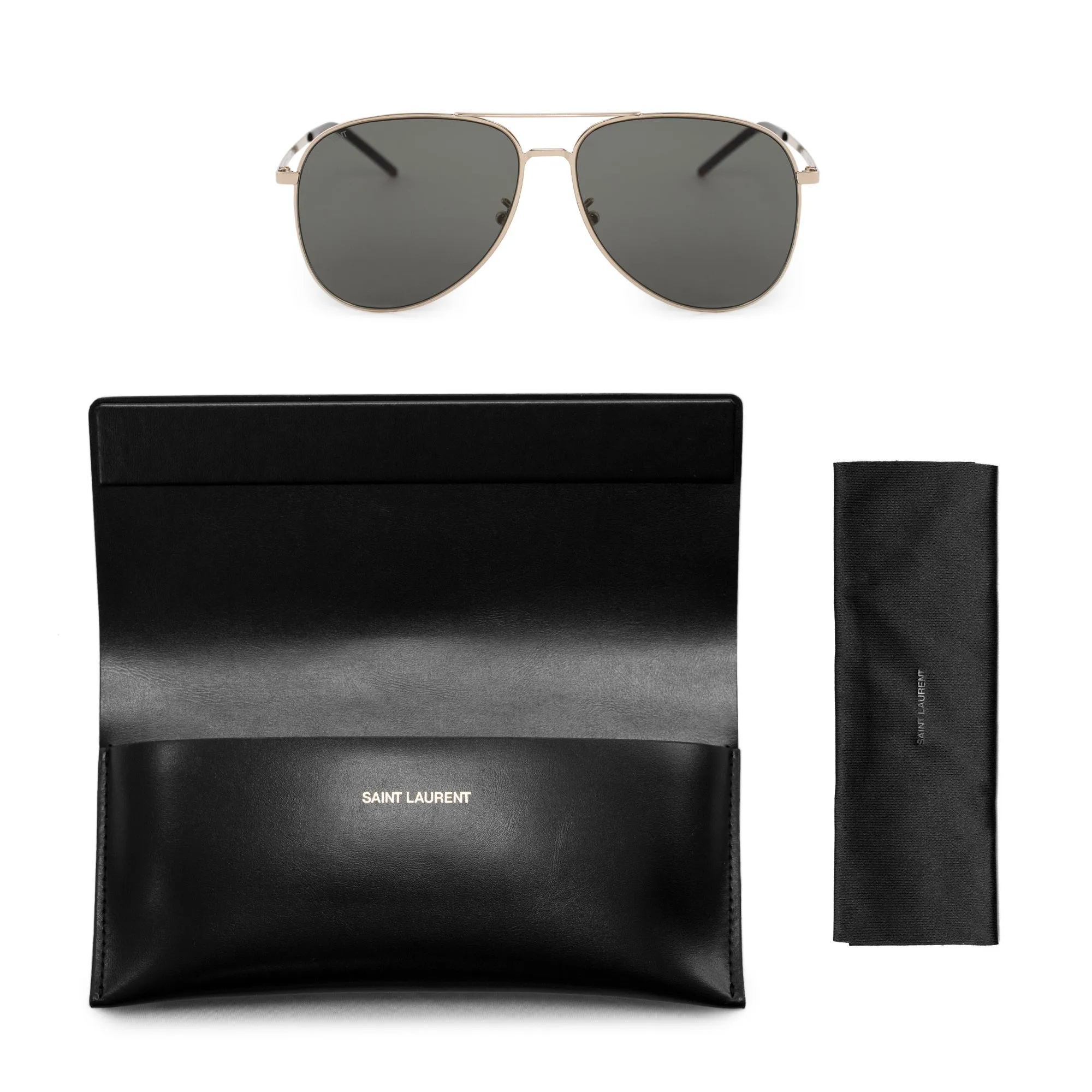 Saint Laurent Aviator Sunglasses SL11 004 60