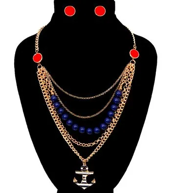 Sea Theme Necklace Set