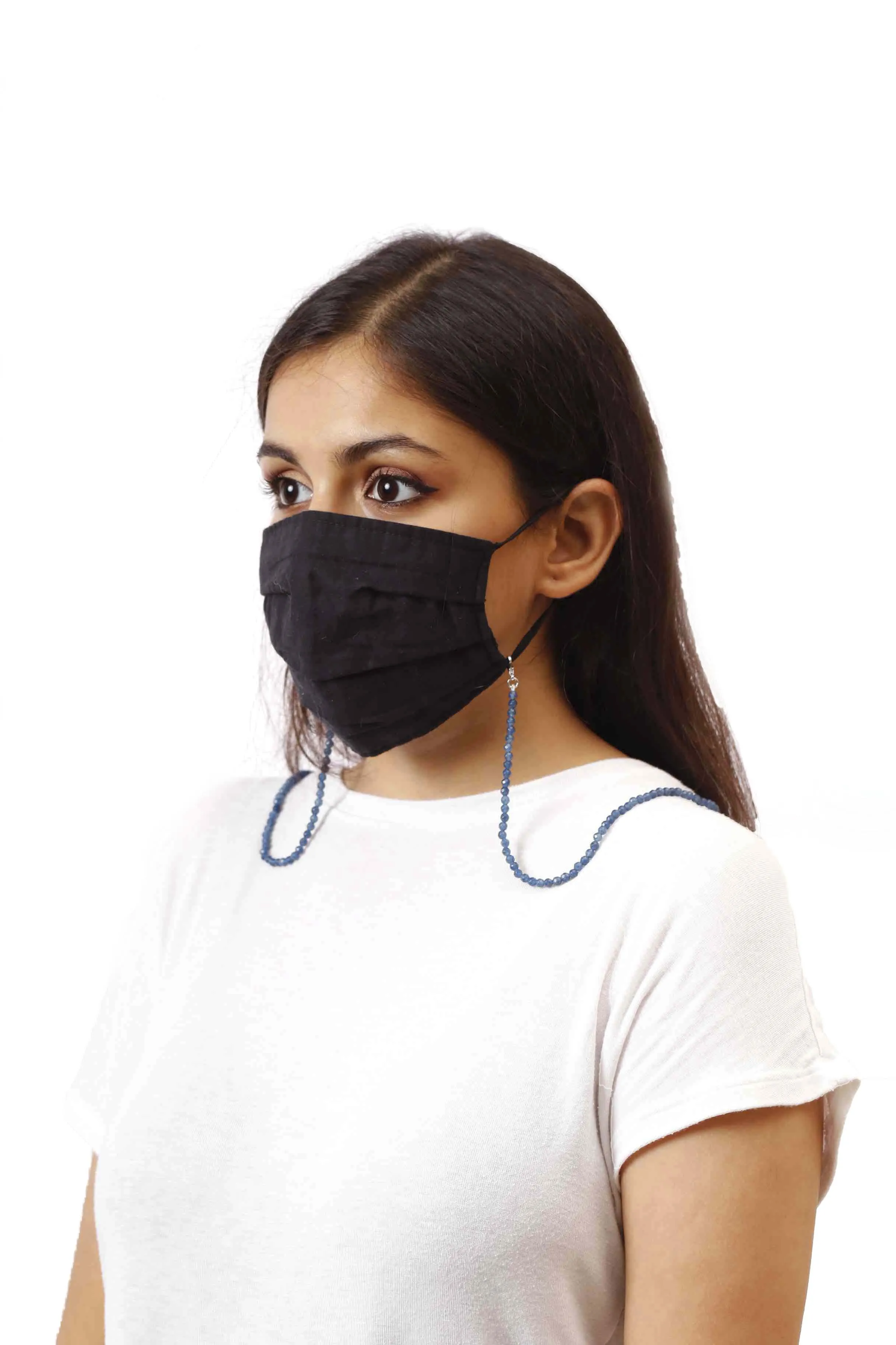 Semi Precious Beaded Mask Chain (Unisex)