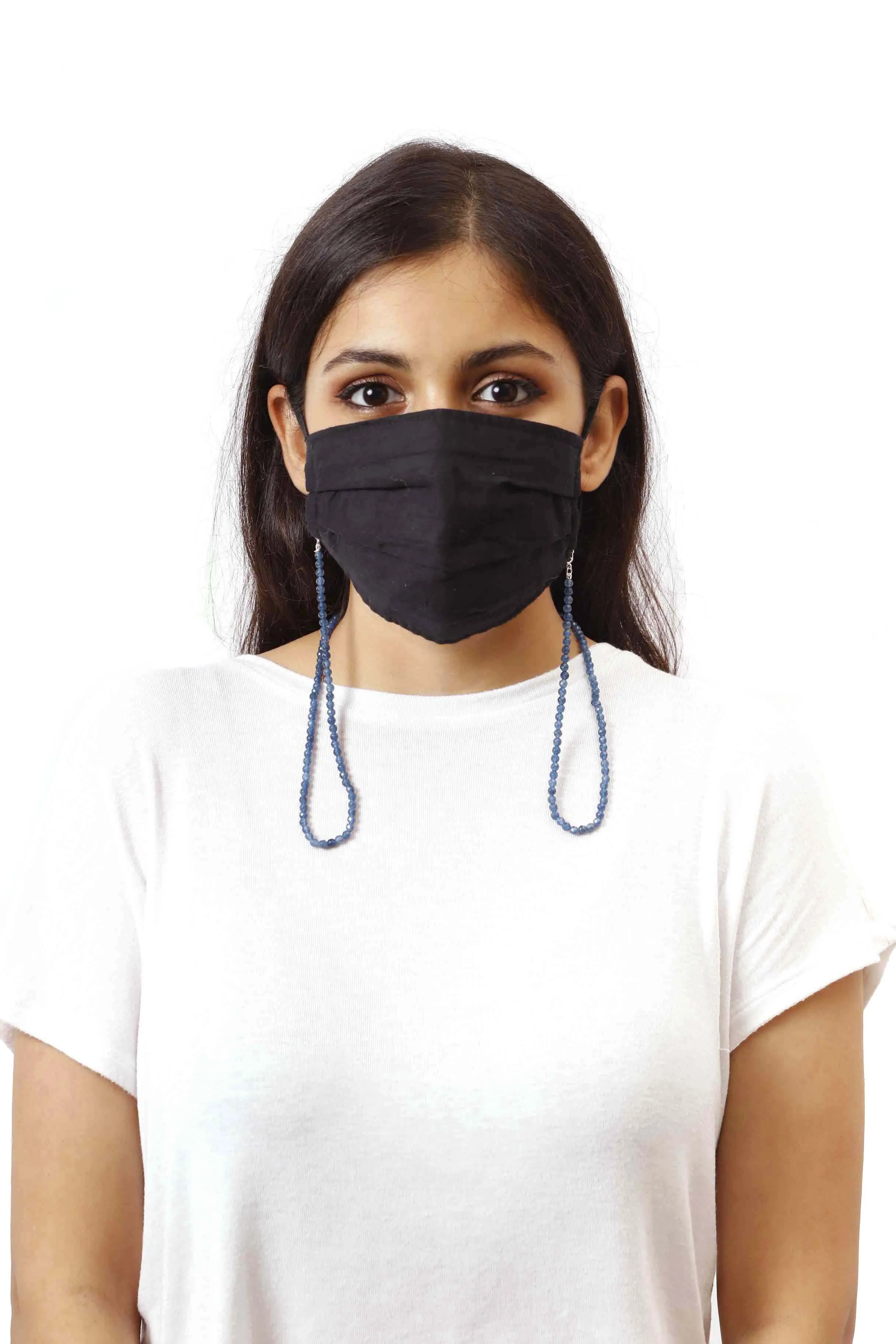 Semi Precious Beaded Mask Chain (Unisex)