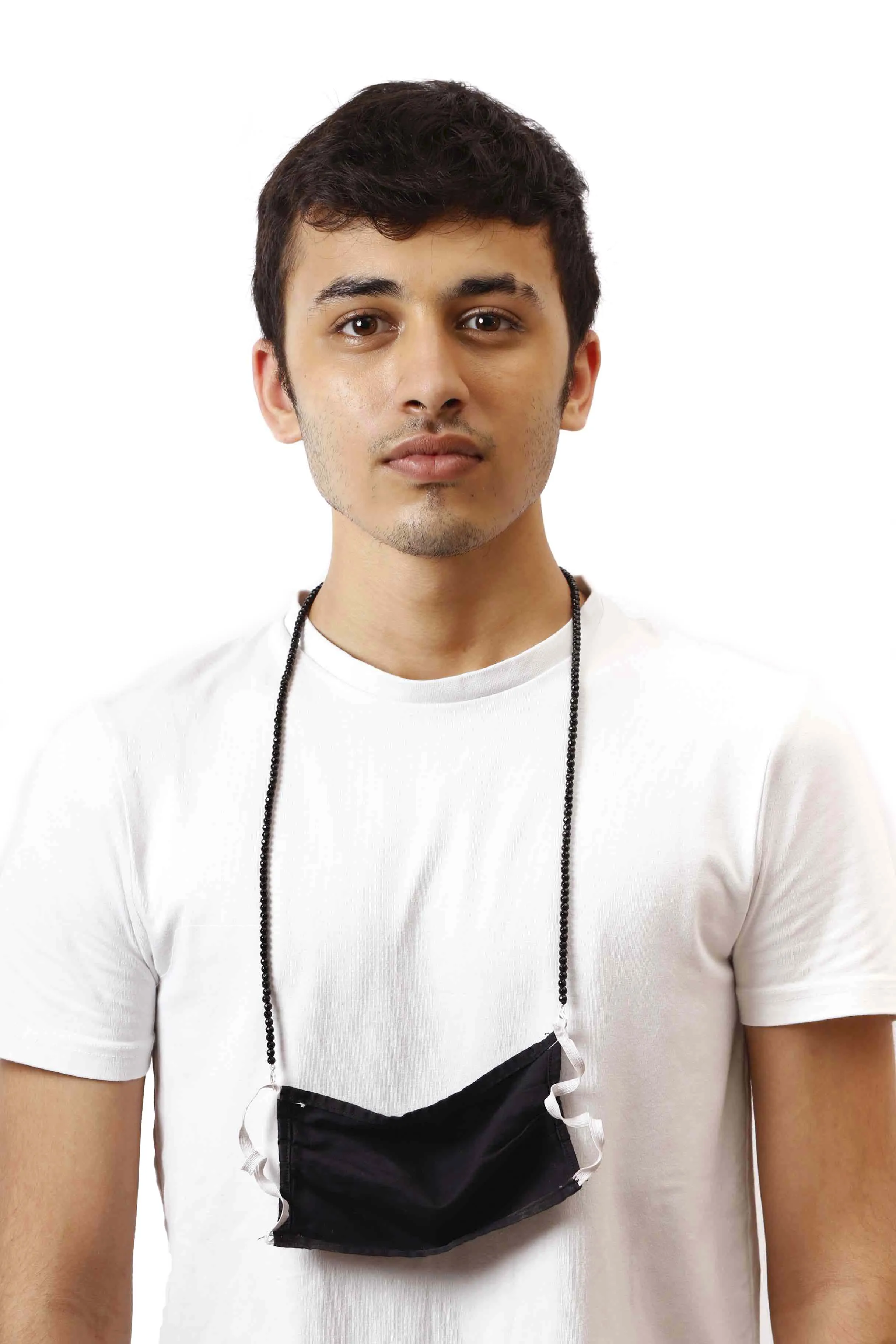 Semi Precious Beaded Mask Chain (Unisex)