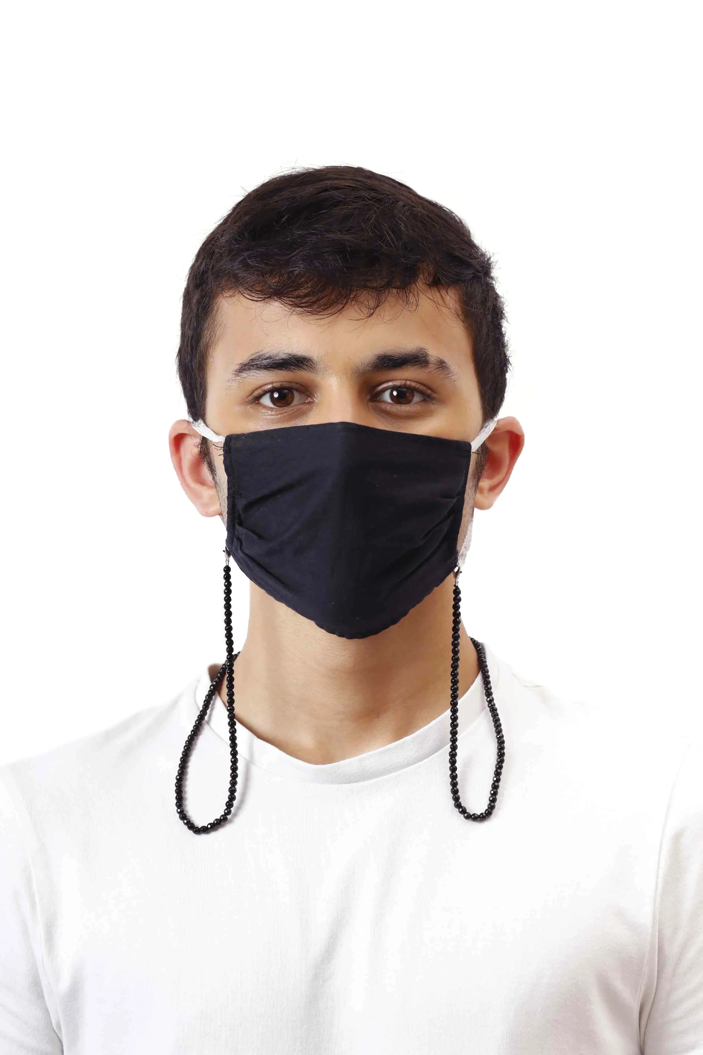 Semi Precious Beaded Mask Chain (Unisex)