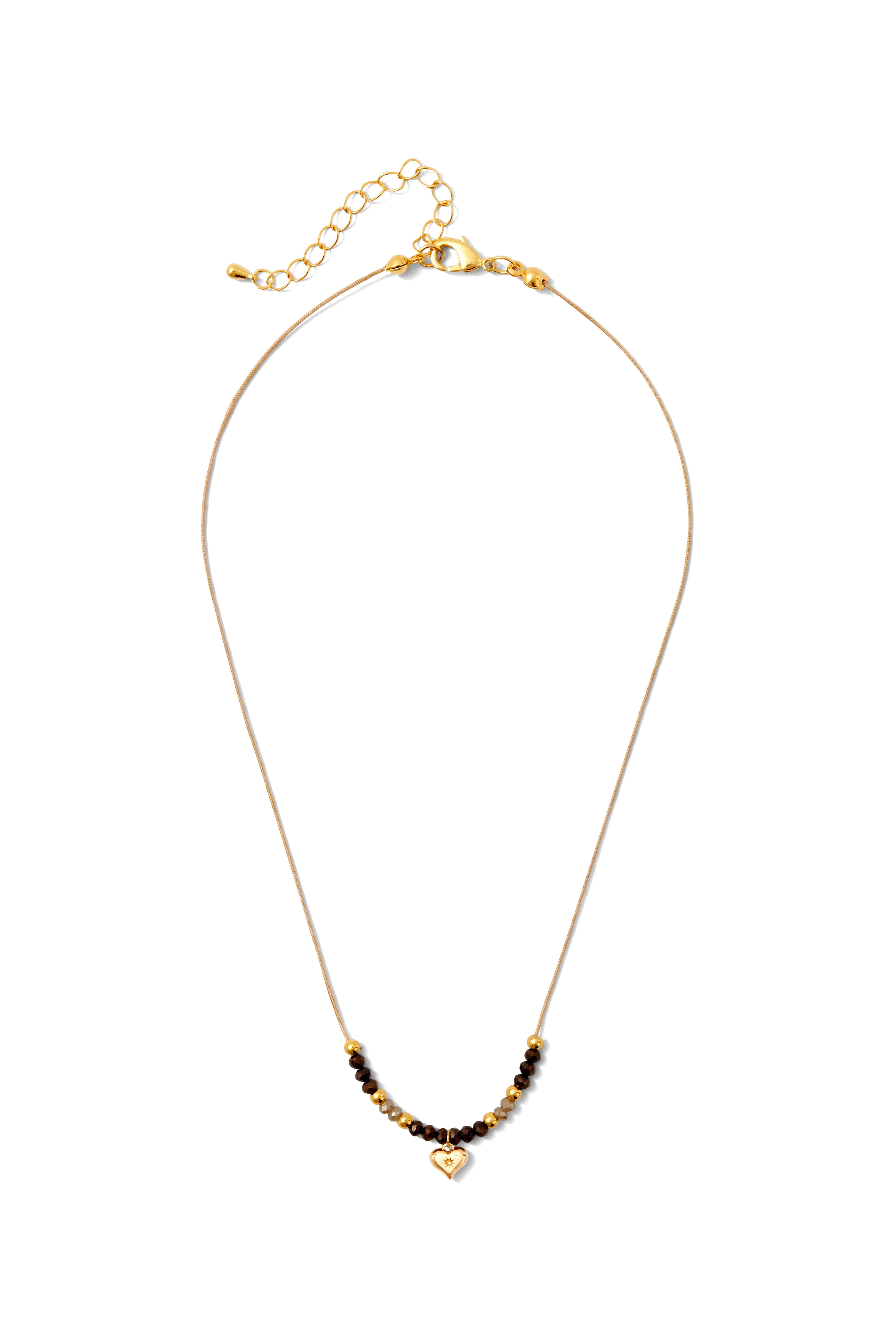Set/8 Beaded Heart Necklaces