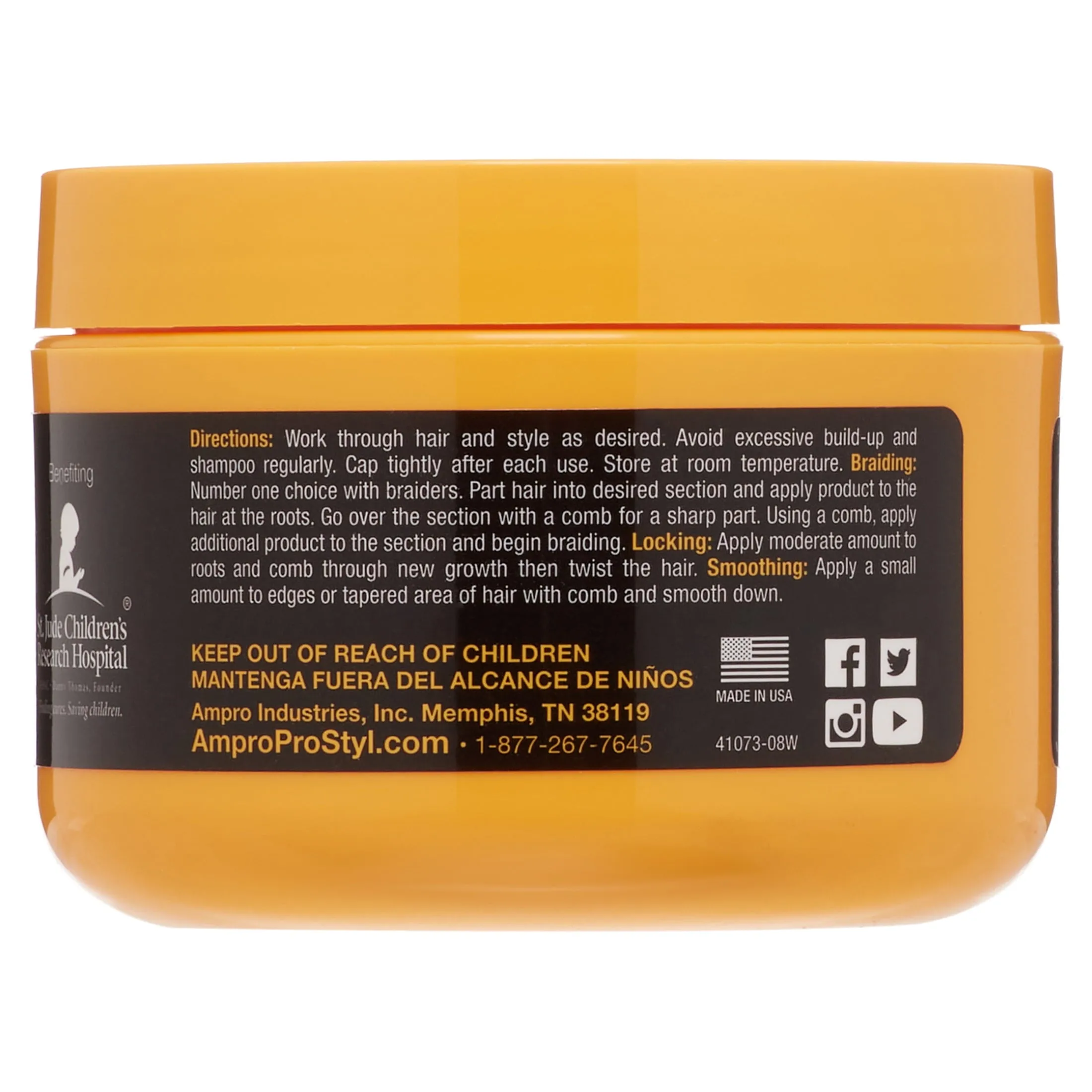 Shine N Jam Extra Hold Conditioning Styling & Braiding Gel, 8oz