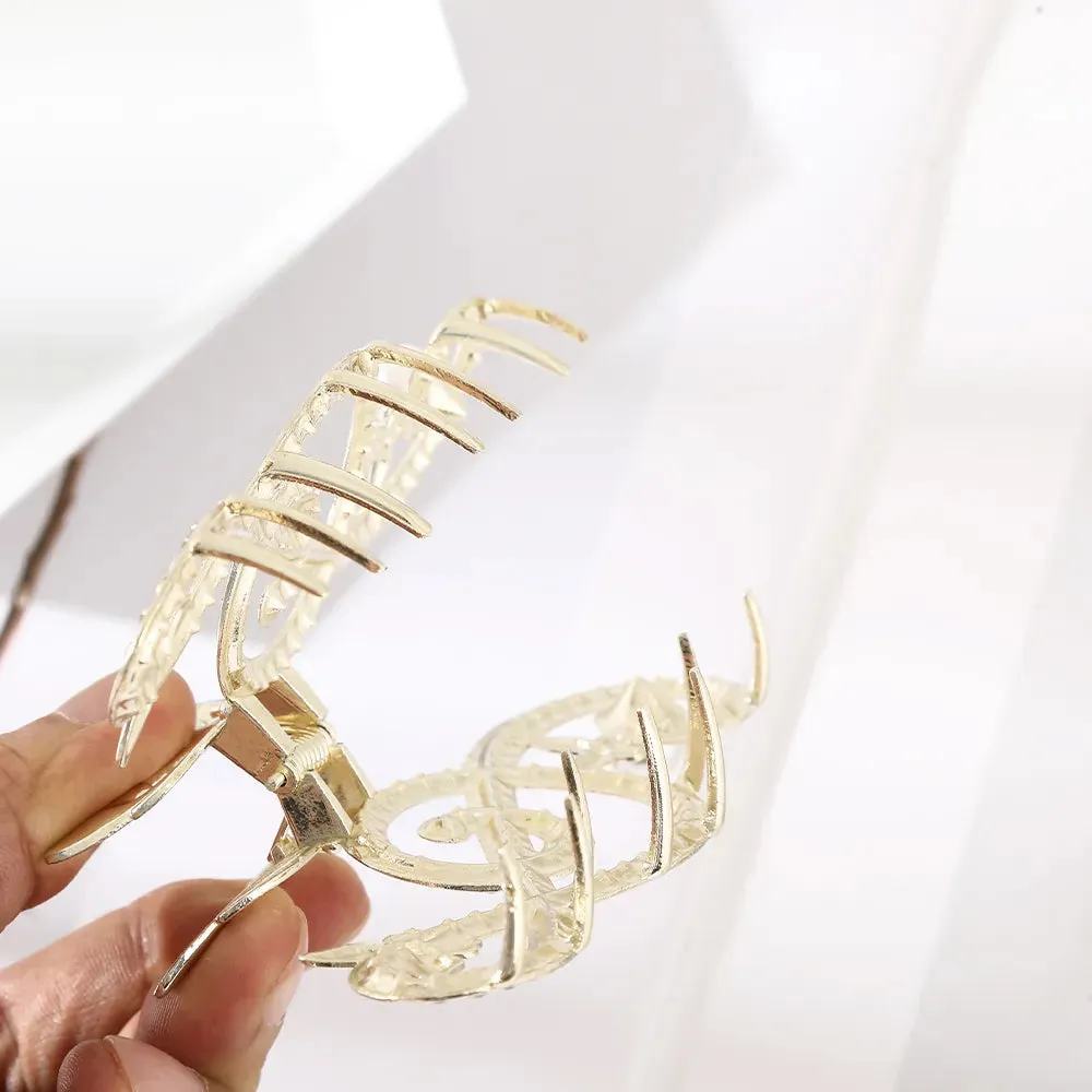 Shiny Color Ponytail Hair Claw - Hair Clips Butterfly Hair Accessories